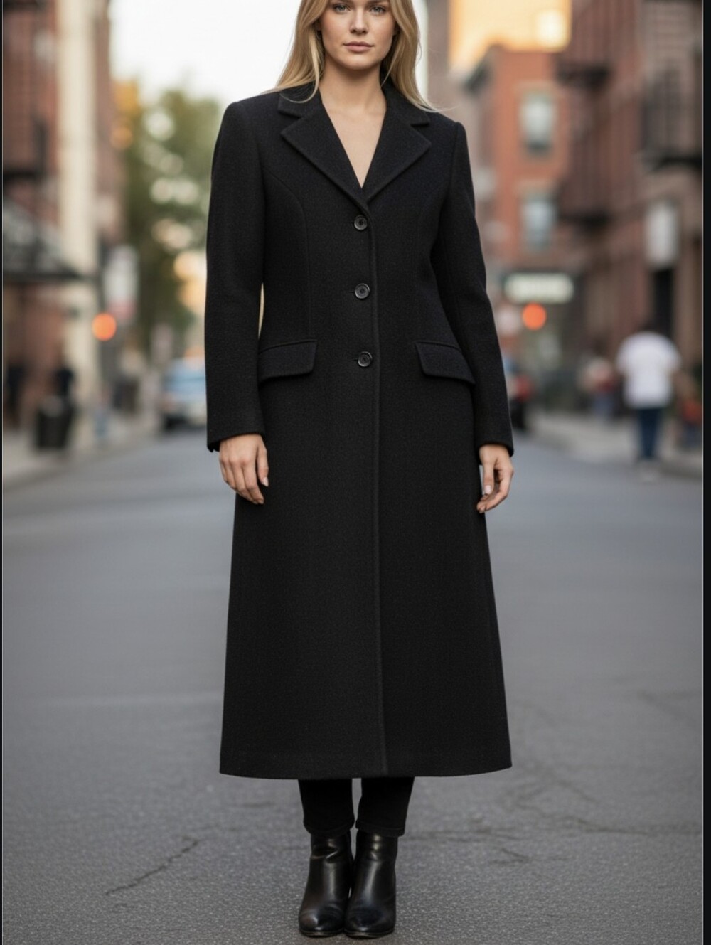 Vintage Caron Chicago Long Wool Coat Women’s Made in USA